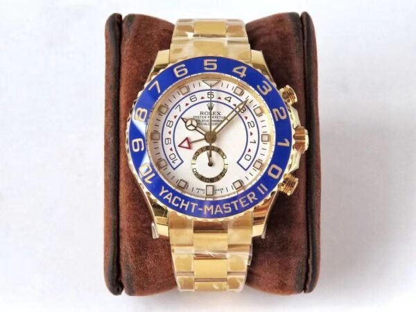 Rolex Yachtmaster II Yellow gold 44mm by West Side Watches