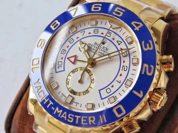 Rolex Yachtmaster II Yellow gold 44mm by West Side Watches