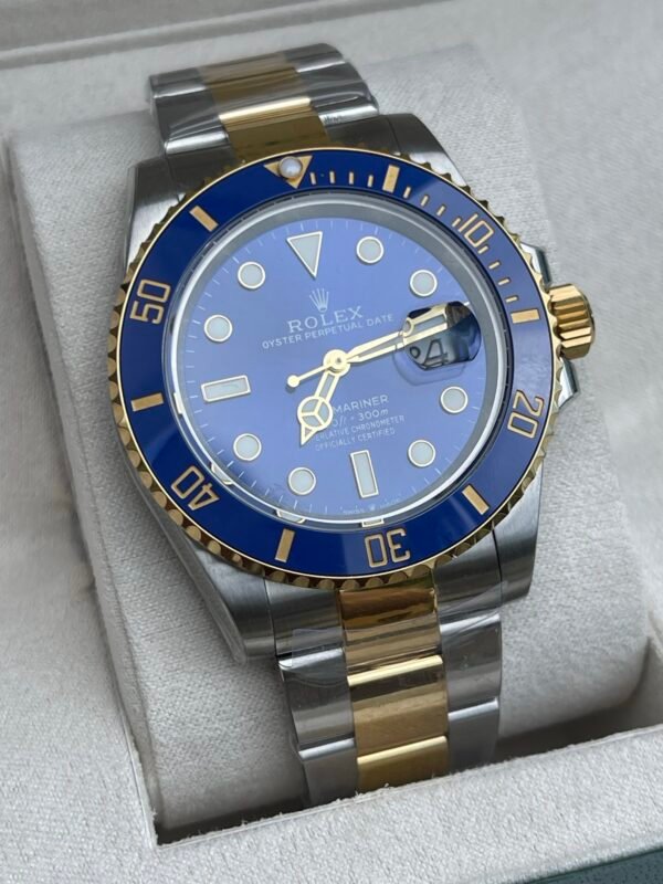 Rolex Submariner Date 2 tone Gold Blue dial “Bluesy”