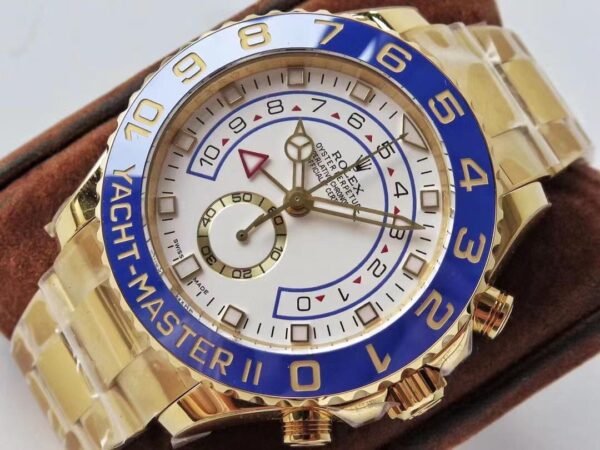 Rolex Yachtmaster II Yellow gold 44mm by West Side Watches